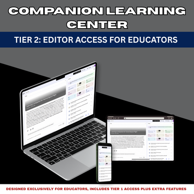 Companion Learning Center for Educators- Tier 2: Editor Access
