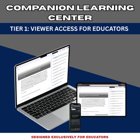 Companion Learning Center for Educators- Tier 1: Viewer Access